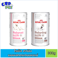 Royal Canin นมผงทดแทน สำหรับลูกแมว และลูกสุนัข 300g