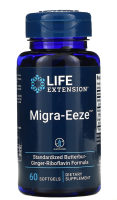 Life Extension Migra-Eeze™ / 60 Softgels