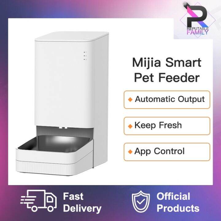 Xiaomi Mijia Smart Pet Feeder Food Dispenser 1.8KG Automatic Feeding