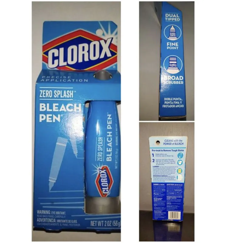Other  Clorox Bleach Pen Gel Dual Tipped Broad Scrubber Fine
