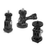 ✤❄ 1/4 Screw Hot Shoe Mount Adapter Adjustable Angle Aluminum Alloy Adapter Bracket for Monitor Camera Cage Microphone Holder