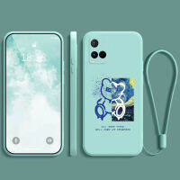 เคส vivo y33s ยางนิ่ม กันกระแทก กันน้ำ กันลื่น ฝาหลัง คลุมเต็มขอบ ไม่เบียด ฟิล์มมือถือ เคสใส่เลนส์ ลายการ์ตูนน่ารัก