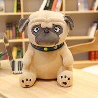 [A Great] ตุ๊กตาปั๊กของเล่นสุนัขตุ๊กตานุ่ม StuffedShar Pei PugKidsSoft LifelikeDolls สาวของขวัญ