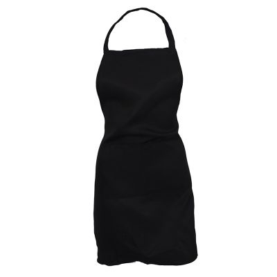 Plain Apron with Front Pocket Kitchen Cooking Craft Baking