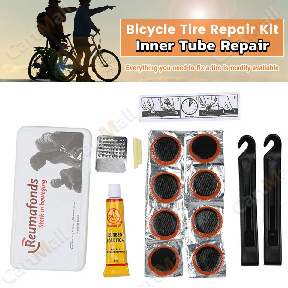 Bike tire best sale tube patch kit