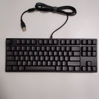 RK Black 87 Mechanical Keyboard Cherry Brown Switches คีย์บอร์ดเกม Rk87 LED สีขาว Backlit NKRO