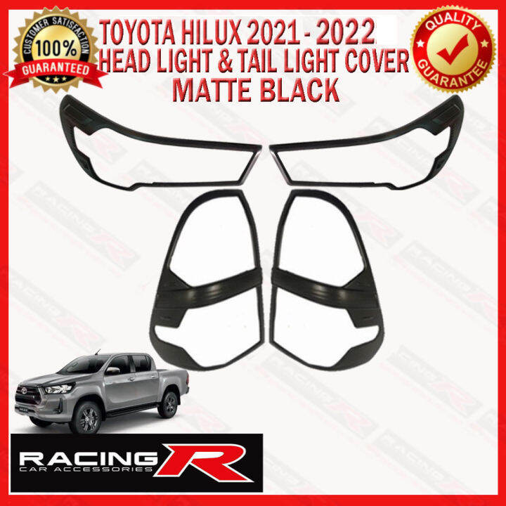 Hilux 2021 To 2024 Head Light And Tail Light Garnish Cover Matte Black   319511ec4e27ce05591cf77b22369f8e  720x720q80 