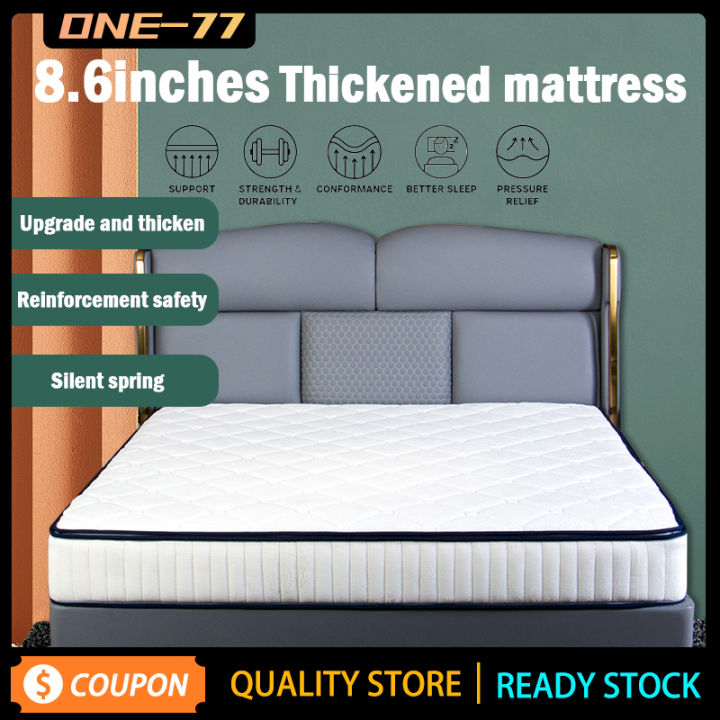 【8.6 inches】Single/Double Person Mattress Bed Foam Spring Single Memory ...