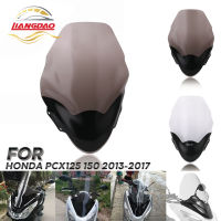 liangdao【Fast Delivery】Motorcycle Windshield Windscreen For Honda PCX125 PCX125 150 2013-2017 Motorcycle front wind deflector【low price】