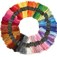 【YF】☃  Colors Threads Polyester Cotton Embroidery Thread Floss Sewing Skeins Knitting Spiraea