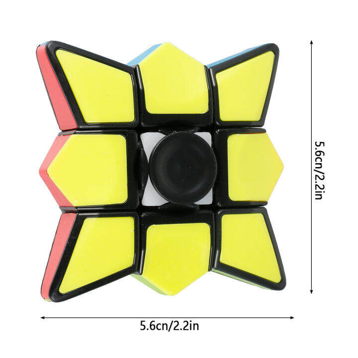 ฟิดเจ็ตสปินเนอร์ลูกบาศก์สำหรับผู้ใหญ่ฟิดเจตสปินเนอร์คิวบ์1x3x3สปินเนอร์ลูกบาศก์ความเร็วความวิตกกังวลและความเครียดลูกข่างหมุนหมุนได้ของเล่นลูกสปินเนอร์ต้นการศึกษาลูกบาศก์ความเร็ว-fo