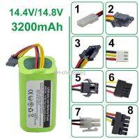 Vacuum Cleaner Battery 14.8V/14.4V 4S1P 3200mAh for Chuwi/Polaris/Kitfort/DIBEA/Ecovacs/iBoto iLife/Genio/Liectroux/Xiaomi （สต็อกสำเร็จรูป） agapi