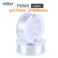 End Glow Cable 0.75Mm Sparkle Point PMMA Optical Fibers Light 2700M DIY โคมไฟเพดานตกแต่ง LED Fibers Optic Wire