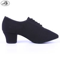 hot【DT】 Dancesport Shoe Teaching Shoes Canvas Ladies Dancing Ballroom