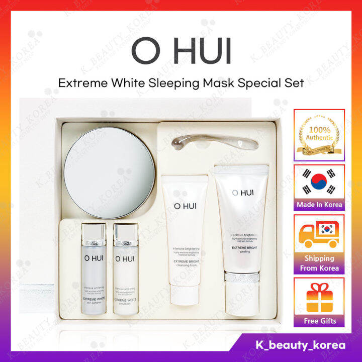O HUI Extreme White Dark Spot Brightening Black Pad | 100ea