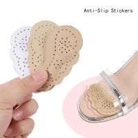 Shoe Anti Slip Silicone Sticker Women Non Slip Insole Forefoot Cushion Inserts Shoes Accessories