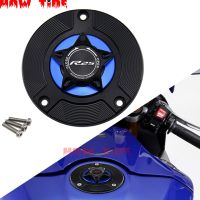 Logo 8 Colors CNC Aluminum Keyless Motorcycle Accessories Fuel Gas Tank Cap Cover for YAMAHA YZF R25 R3 2014-2018