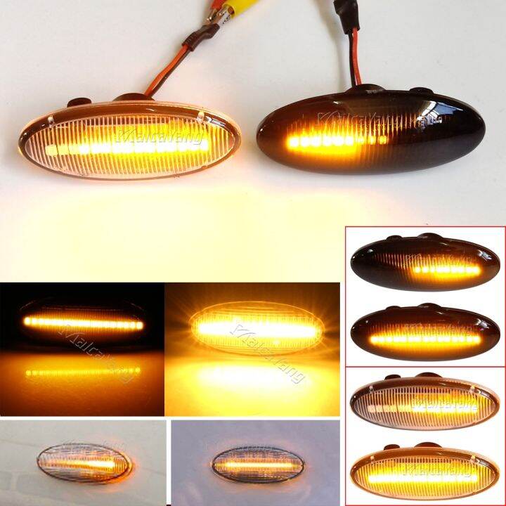 2pieces-for-nissan-qashqai-dualis-juke-micra-march-micra-note-x-trail-amber-dynamic-blinker-led-side-marker-turn-signal-lights