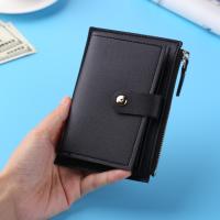 【CC】 Coin Purse Wallet Fashion Leather Credit Card ID Multi-slot Holder Ladies with
