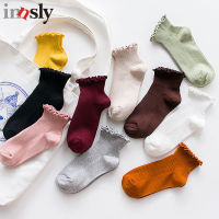 Fashion Summer Cotton Women Socks Lace Ruffles Lovely Frilly Edge Autumn Princess Girls Lady Socks