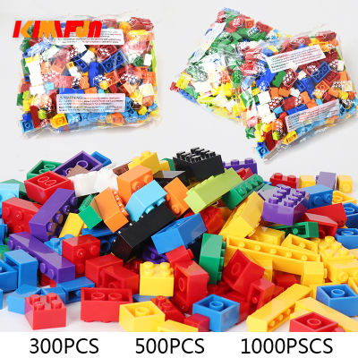 300pcs 500pcs 1000 Pcs Building Blocks Sets City DIY Creative Bricks Compatible Bricks Educational Kids Toy Blocks Gift