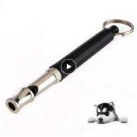 Training Whistle Ultrasonic Supersonic Mute Flute Dog Keychain Adjustable Stop Not Barking Flut