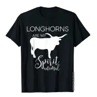 Longhorn Cattle Bull Spirit Animal J000437 Men Hip Hop Personalized Tops Shirt Cotton Top T-Shirts Funny S-4XL-5XL-6XL