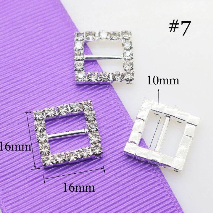 cw-limited-edition-10-pcs-diamond-rhinestone-buckle-decoration-wedding-making-embellishment