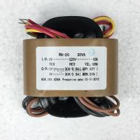 1Pc 30VA 30W Input 220V Output 0-30V 0-30V R-type Power Transformer Electrical Circuitry Parts