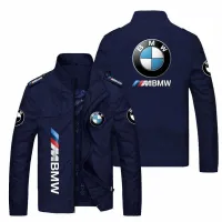 2021 Bracd Logo Xe BMW M Công Suất In Áo Khoác Thể Thao Áo Khoác Thời Trang Áo Tùy Chỉnh Chạy Bộ Nam Cổ Cá Tính Hông-Hợp Áo Khoác