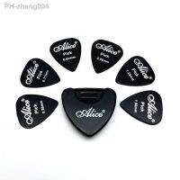 6 Guitar Picks 1 Holder Case Alice Mediator Quick Storage Plectrum 0.58 0.71 0.81 0.96 1.2 1.5 mm