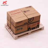 Mini Carton Express 1:12 Dollhouse Miniature Simulation Express พัสดุขนาดเล็ก Surprise Prize Bag ของเล่น Accessories