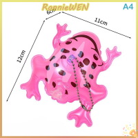 RonnieWEN ของเล่นแสนสนุกกบเป่าลมสำหรับเด็ก,1ชิ้น11 20ซม. ลูกโป่งห่วงยางแฟนซีปาร์ตี้สระว่ายน้ำกีฬาชายหาด
