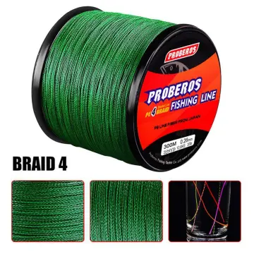 FTK 114M PE Braided Wire Fishing Line 125Yards 4 Strands 0.10Mm