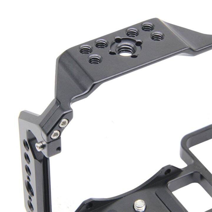 camera-cage-for-nikon-z5-z6-z7-z6ii-z7ii-camera-cage-stabilizer-bracket-1-4-threads-holes-quick-release-plate