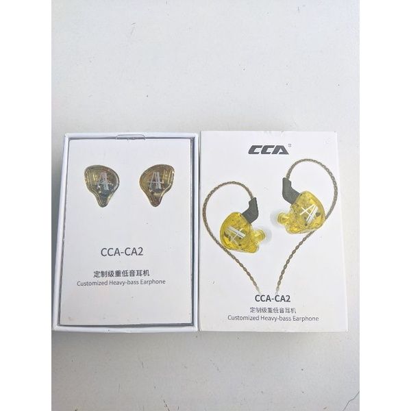 CCA CA2 with Mic In Ear Earphone | Lazada Indonesia