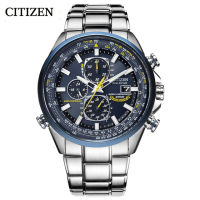 CITIZEN นาฬิกาผู้ชาย Luxury Trend นาฬิกาควอตซ์ Luminous ปฏิทินกันน้ำ Multi Function แฟนซีรอบนาฬิกาอัตโนมัติ Stainless