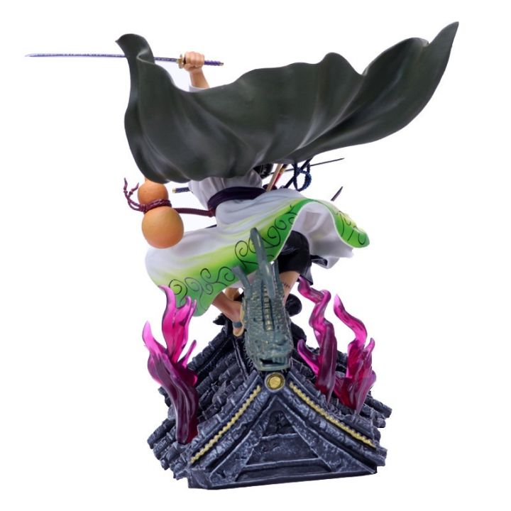 combat-special-effects-figure-gk-wano-country-sauron-figure-kimono-three-style-roof-model-decoration-zore