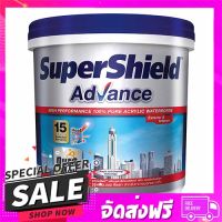 ส่งฟรี ส่งเร็ว สีน้ำทาภายนอก TOA SUPERSHIELD ADVANCE BASE C กึ่งเ... ส่งจาก กทม.