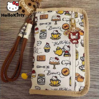 Sanrio hello Storage Bag Cute Hand Account Book Girl Handbag Boy Wallet!