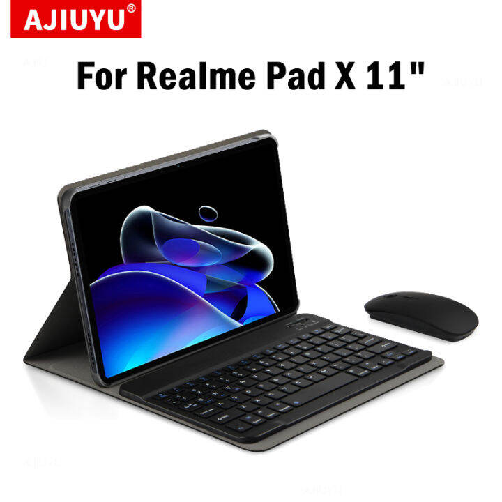 Case For Realme Pad X 11"; 2022 Bluetooth Keyboard Case For RealmePad X