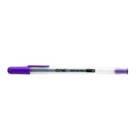 ?สินค้าขายดี!! ปากกาหมึกเจล ONE KB670 หมึกสีม่วง 0.5 มม. ?พร้อมส่ง!✅