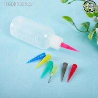 ♣☬ 1set Jam Painting Squeeze Bottles With 7 Nozzles Cake Decor Baking Pastry 50ML Bottle Drawing Tools Jam Pot Cake Tools