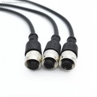 ●❁ M12 sensor connector cable single head waterproof plug Male Female 4Pin 5Pin 8Pin 2m PVC line A Type Aviation Connectors