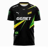 T SHIRT -  บราซิล Major Rio Csgo NAVI Team Design Uniform T SHIRT 2023 เสื้อยืดที่ระลึกสำหรับแฟน ๆ