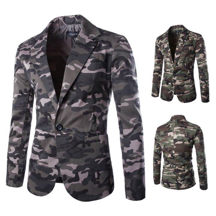 Camouflage hot sale suit jackets