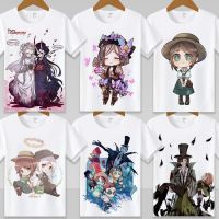 CODtianjia6731 Fifth Personality Anime Peripheral T-shirt Red Butterfly Jack Gardener Mechanic Men and Women Casual Versatile Short Sleeve Clothes Summer第五