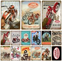 JAWA Vintage Wall โปสเตอร์ Vintage Retro Wall House ร้านอาหารตกแต่งแผ่นโลหะ Wall Decor Art ป้ายโลหะดีบุกป้าย  （Stock size: 20cm * 30cm）