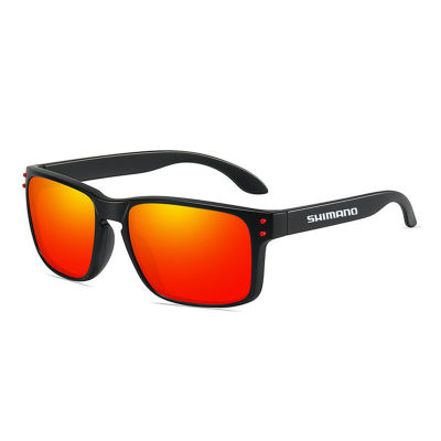 แว่นตาตกปลาแว่นตาสำหรับปั่นจักรยาน UV400 Shimano แว่นตากันแดดปั่นจักรยานเสือภูเขาสำหรับกีฬากลางแจ้ง