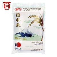 ARO JAPANESE RICE SASANISHIKI 5KG.เอโร่ ข้าวญี่ปุ่น ซาซานิชิกิ 5 กิโลกรัม รหัสสินค้าli2097pf